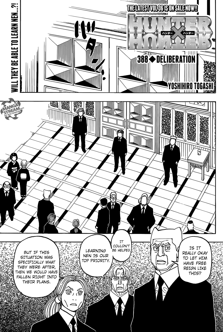 Hunter x Hunter Chapter 388 1